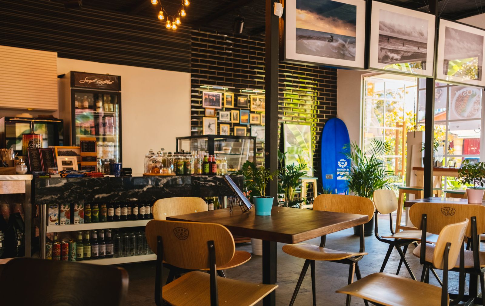 Cafe interior sample work